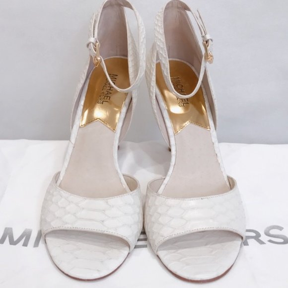 Michael Kors Shoes - MICHAEL KORS Crocodile Leather Heels